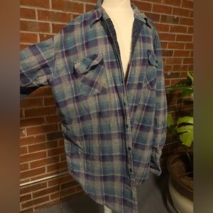 Vintage Plaid Quilted Jacket